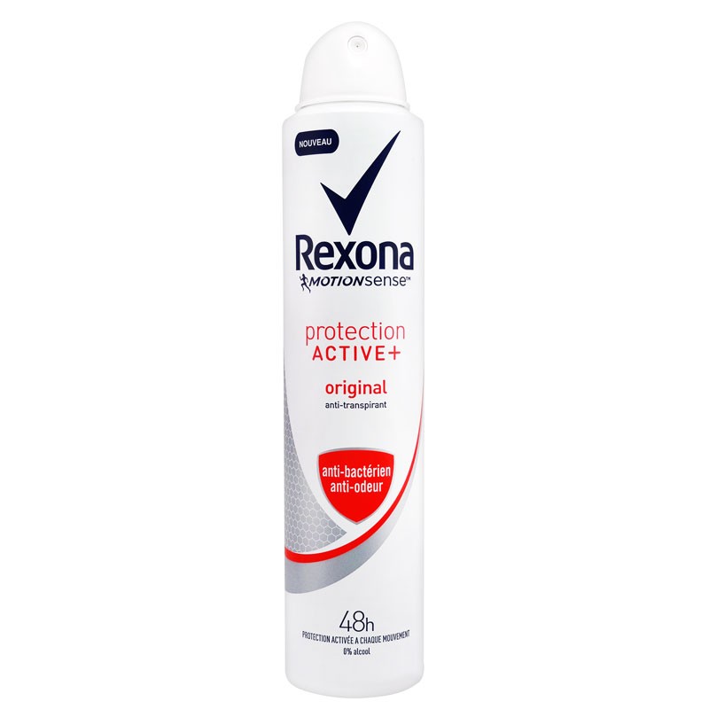 اسپری ضد تعریق زنانه رکسونا 200 میلی لیتر (Rexona Protection Active + Original)-فروشگاه اینترنتی آرایشی بهداشتی آزارو
