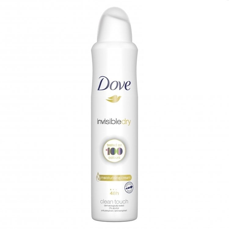 اسپری ضد تعریق زنانه داو Dove مدل Clean touch(250ml)_فروشگاه اینترنتی آرایشی بهداشتی آزارو در شیراز