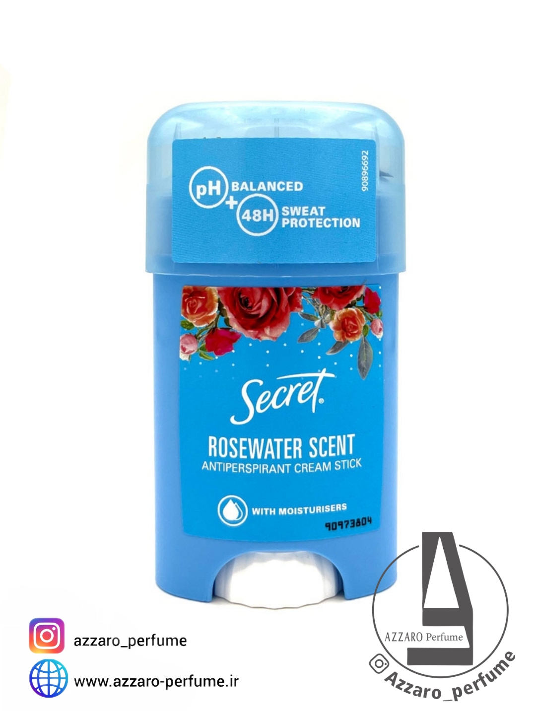 مام صابونی سکرت مدل Rosewater Scent حجم 40 میلی لیتر-فروشگاه اینترنتی آرایشی بهداشتی آزارو