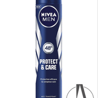اسپری بدن مردانه نیوآ مدل NIVEA PROTECT & CARE حجم 200 میل_فروشگاه اینترنتی آرایشی بهداشتی آزارو در شیراز