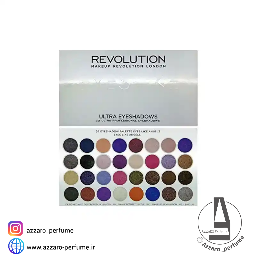 Eye Shadow Pallet 32 Color Revolution Eyes Like Angles -فروشگاه اینترنتی آرایشی و بهداشتی آزارو در شیراز