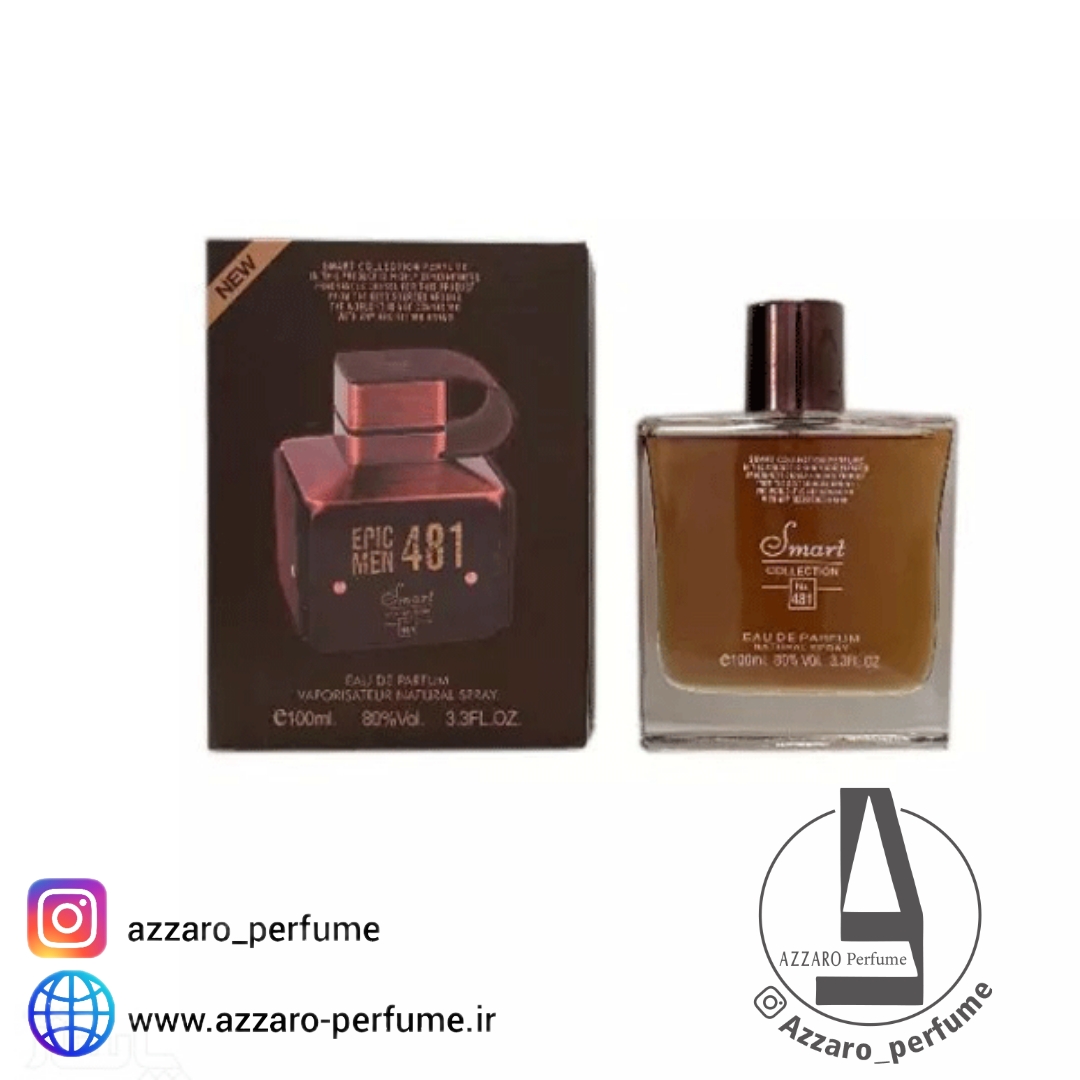 Smart Collection cologne, code 481, Epic Adventure fragrance, volume 100 ml-فروشگاه اینترنتی آرایشی و بهداشتی آزارو در شیراز