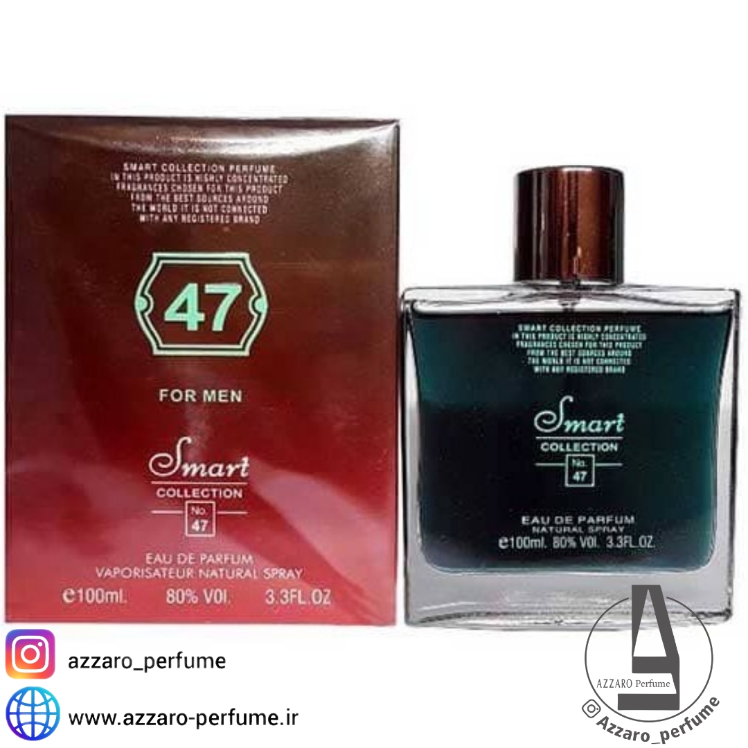 Smart Collection men's cologne number 47, Joop red scent, 100 ml-فروشگاه اینترنتی آرایشی و بهداشتی آزارو در شیراز