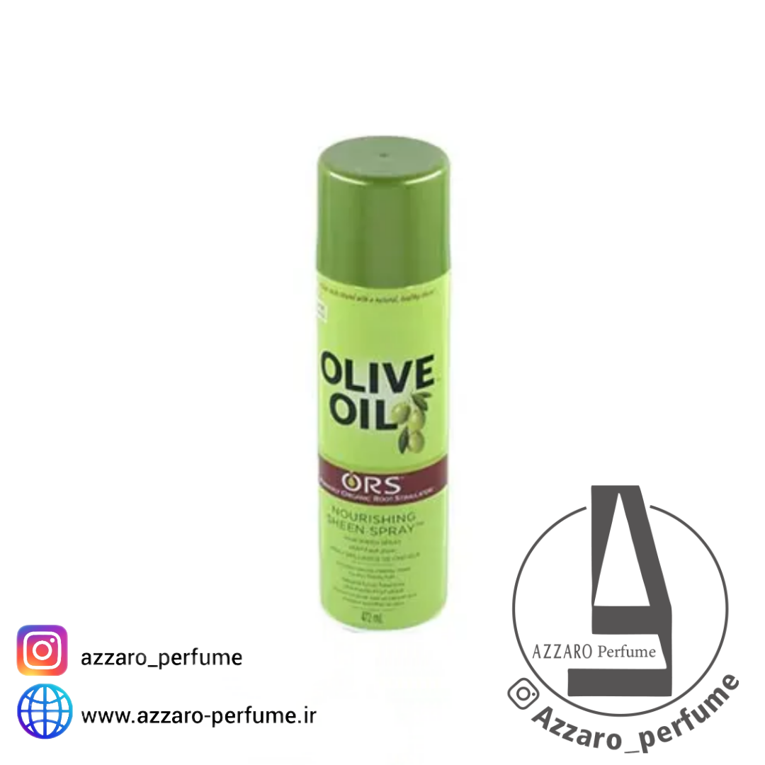 اسپری حالت دهنده مو (تافت) شاین الیو olive oil حجم 472 میل-فروشگاه اینترنتی آرایشی و بهداشتی آزارو در شیراز