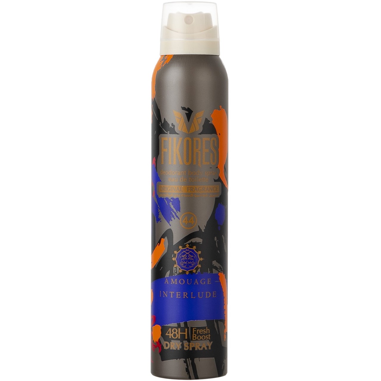 اسپری بدن مردانه فیکورس رایحه امواج اینترلود حجم 200 میلی لیتر-فروشگاه اینترنتی آرایشی بهداشتی آزارو