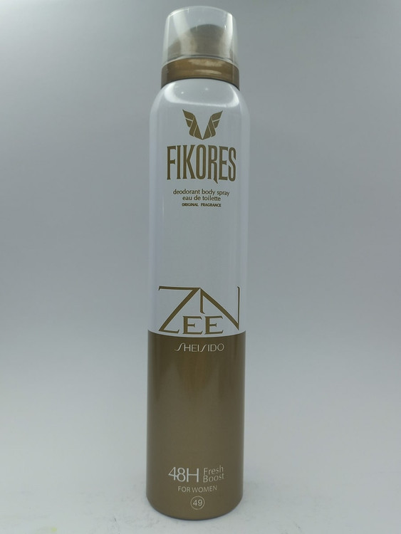 اسپری بدن زنانه فیکورس رایحه زن حجم 200 نمایندگی اسپری فیکورس Fikores-فروشگاه اینترنتی آزارو