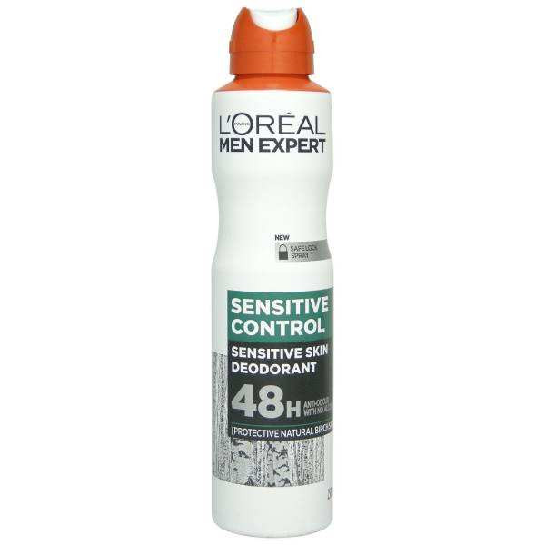اسپری لورال سنستیو کنترل مردانه ضد تعریق SENSITIVE CONTROL 250ml-فروشگاه اینترنتی آرایشی بهداشتی آزارو