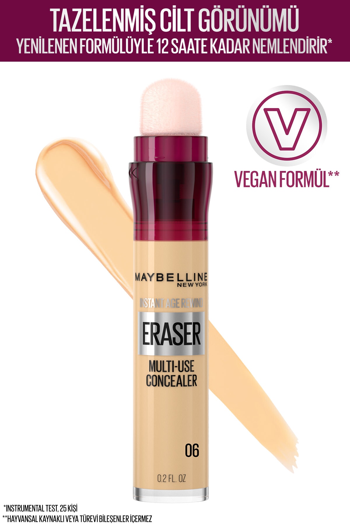 کانسیلر میبلین شماره 06 Maybelline اورجینال
