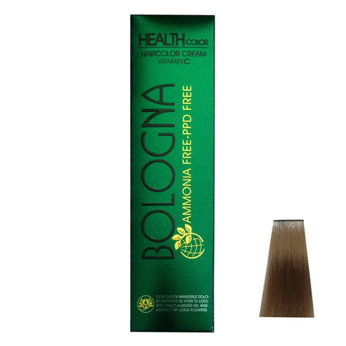 رنگ مو بلونیا بدون آمونیاک شماره 8.1 بلوند خاکستری روشن حجم 100 میل_فروشگاه اینترنتی آرایشی بهداشتی آزارو در شیراز