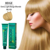 رنگ مو بدون آمونیاک بلونیا شماره 10.13 بلوند بژ فوق العاده روشن حجم 100 میل_فروشگاه اینترنتی آرایشی بهداشتی آزارو در شیراز