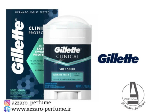 مام کلینیکال ژیلت Gillette CLINICAL اورجینال-فروشگاه اینترنتی آرایشی بهداشتی آزارو