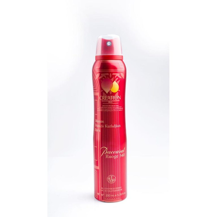 اسپری زنانه کریشن مدل باکارات رژ حجم 200 میل_فروشگاه اینترنتی آرایشی بهداشتی آزارو در شیراز