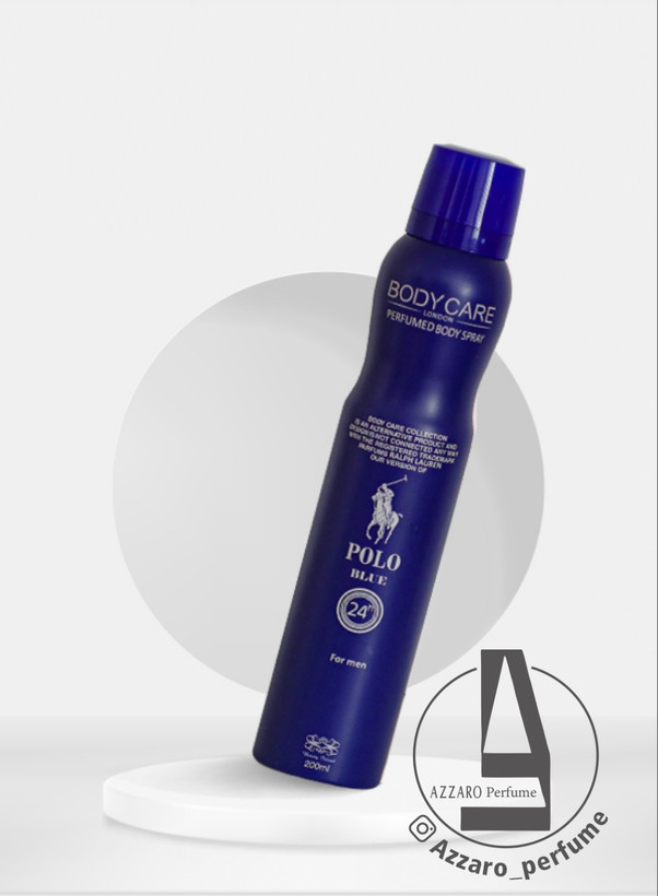 اسپری بدن مردانه بادی کر رایحه پولو آبی حجم 200 میل_فروشگاه اینترنتی آرایشی بهداشتی آزارو در شیراز