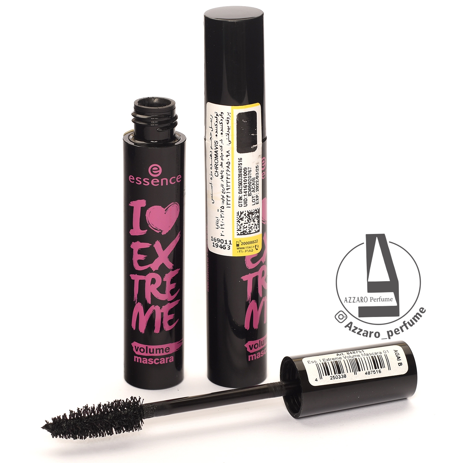 ریمل اسنس مدل اکستریم والیوم مشکیExtreme Volume اورجینال-فروشگاه اینترنتی آرایشی بهداشتی آزارو