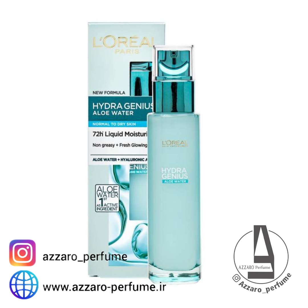 ژل آبرسان لورآل مدل Genius حجم 70 میلی لیتر اورجینال_فروشگاه اینترنتی آرایشی بهداشتی آزارو در شیراز