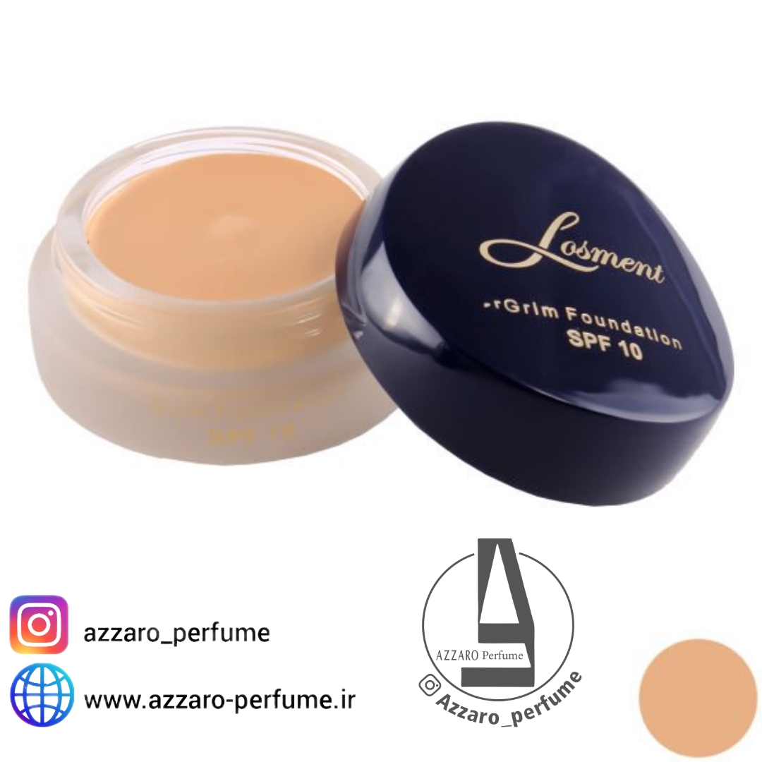 موس گریم SPF10 لوسمنت حاوی روغن آرگان و آلوئه ورا شماره 253 حجم 20 میل