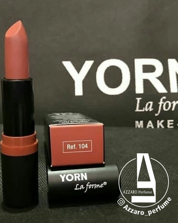 رژ لب جامد 24 ساعته یورن yorn شماره 104-فروشگاه اینترنتی آرایشی بهداشتی آزارو