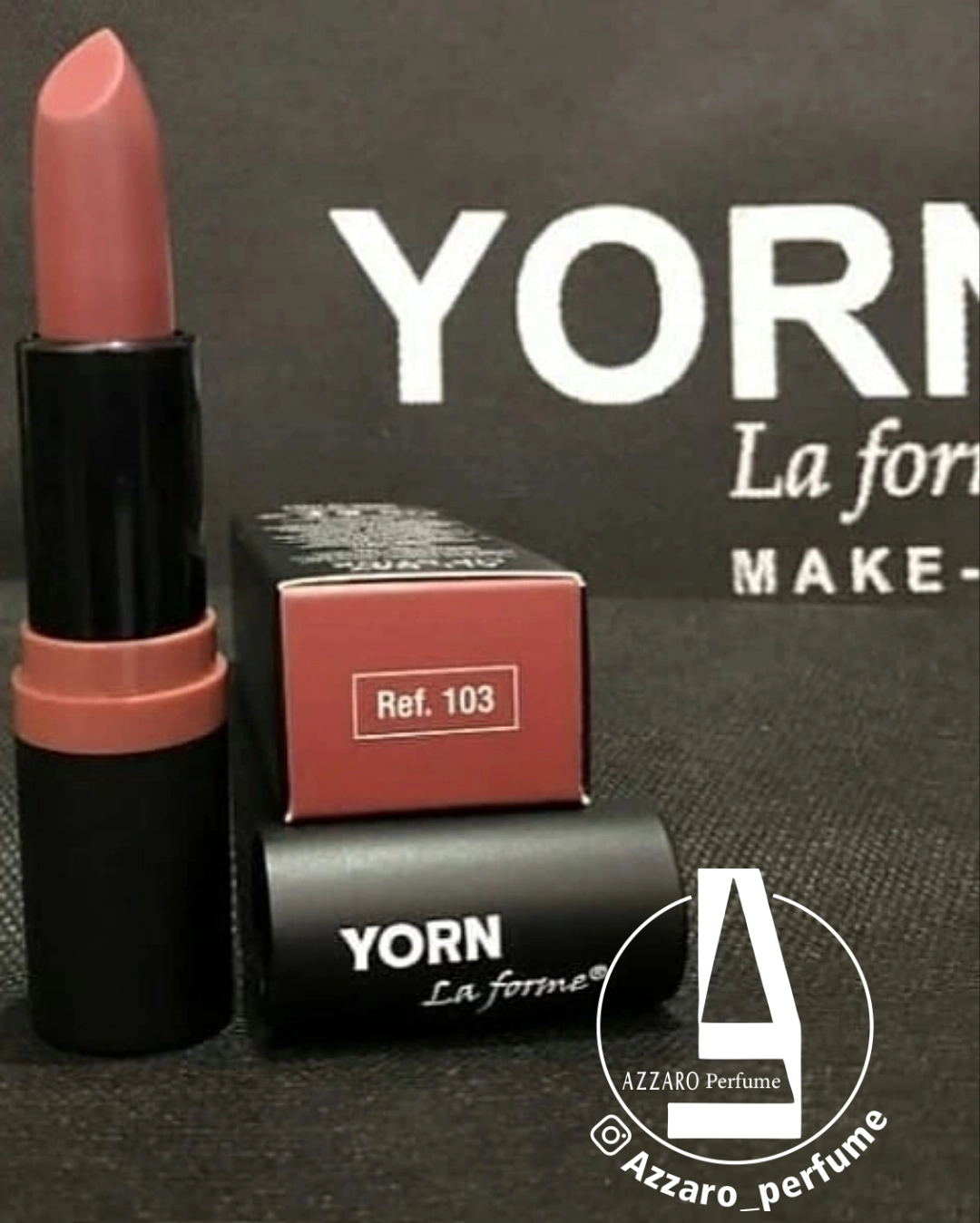 رژ لب جامد 24 ساعته یورن yorn شماره 103-فروشگاه اینترنتی آرایشی بهداشتی آزارو