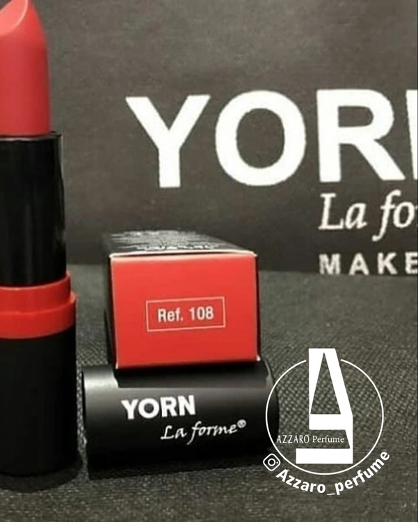 رژ لب جامد 24 ساعته یورن yorn شماره 108-فروشگاه اینترنتی آرایشی بهداشتی آزارو