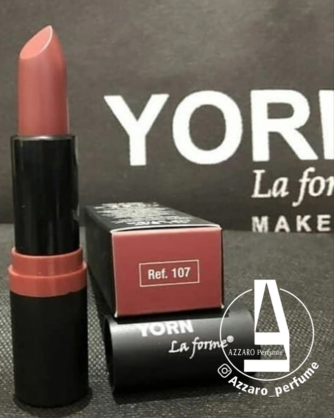 رژ لب جامد 24 ساعته یورن yorn شماره 107-فروشگاه اینترنتی آرایشی بهداشتی آزارو