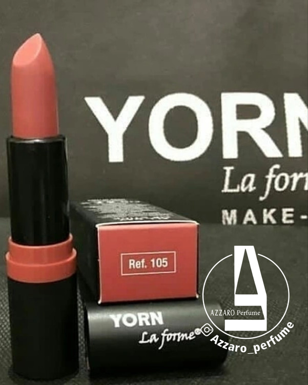 رژ لب جامد 24 ساعته یورن yorn شماره 105-فروشگاه اینترنتی آرایشی بهداشتی آزارو