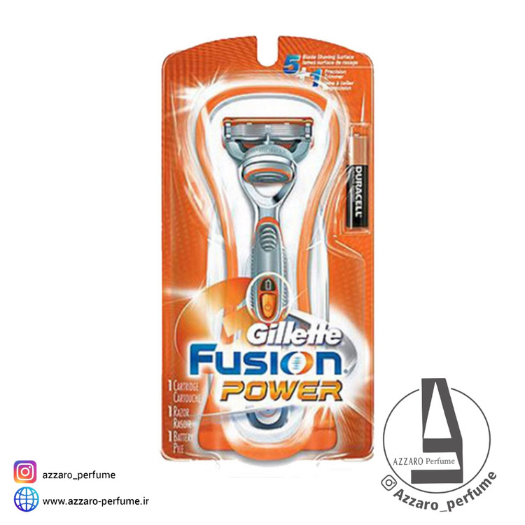 خودتراش 5 لبه فیوژن پاور ژیلت-فروشگاه اینترنتی آرایشی بهداشتی آزارو