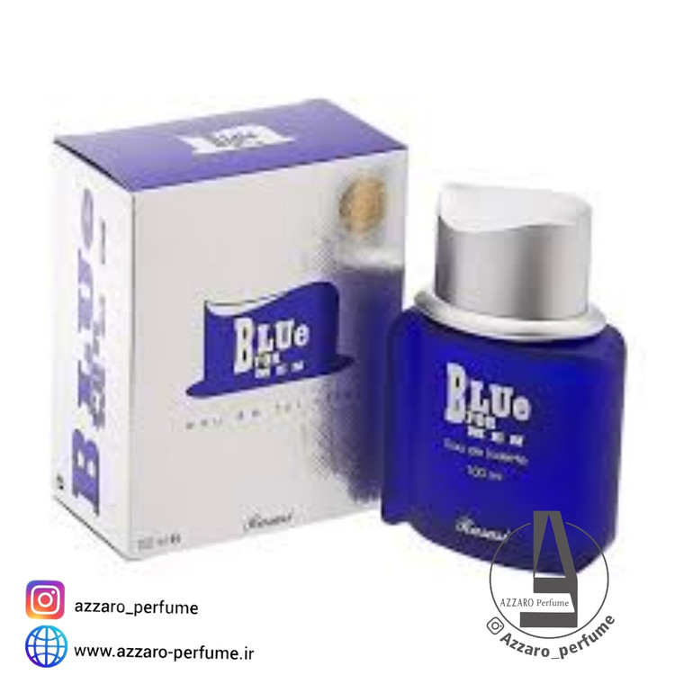 ادکلن مردانه بلو فورمن blue for men برند رصاصی حجم 100 میل-فروشگاه اینترنتی آرایشی و بهداشتی آزارو