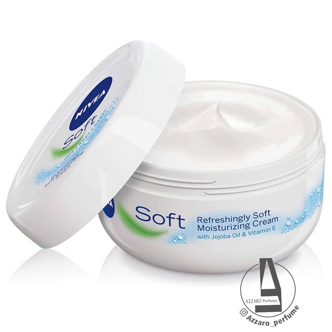 کرم نرم کننده نیوا Nivea مدل Soft وزن ۲۰۰ میل_فروشگاه اینترنتی آزارو در شیراز