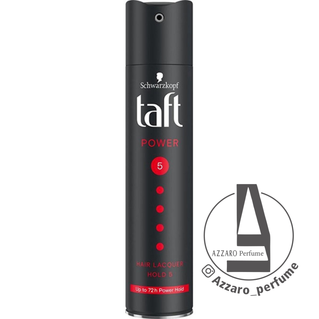 اسپری تافت مدل Power 5 برند تافت اورجینال حجم 250 میلی لیتر-فروشگاه اینترنتی آرایشی بهداشتی آزارو