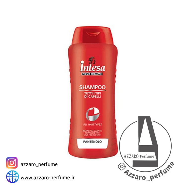 شامپو سر پنتنولو اینتسا حجم 300 میل-فروشگاه اینترنتی آرایشی بهداشتی آزارو