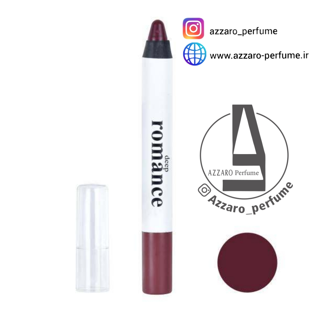 رژ لب مدادی دیپ رومانس شماره 204-فروشگاه اینترنتی آرایشی بهداشتی آزارو