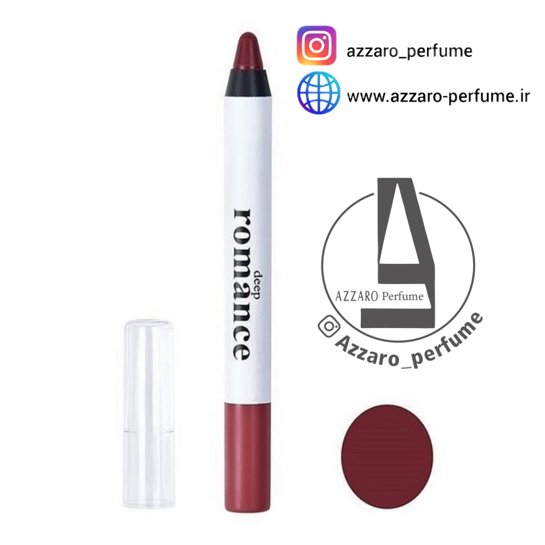 رژ لب مدادی دیپ رومانس شماره 201-فروشگاه اینترنتی آرایشی بهداشتی آزارو