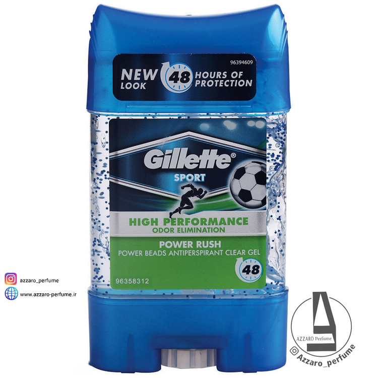 مام ژله ای دانه دار پاور راش power rush ژیلت 75 میل اورجینال-فروشگاه اینترنتی آرایشی بهداشتی آزارو