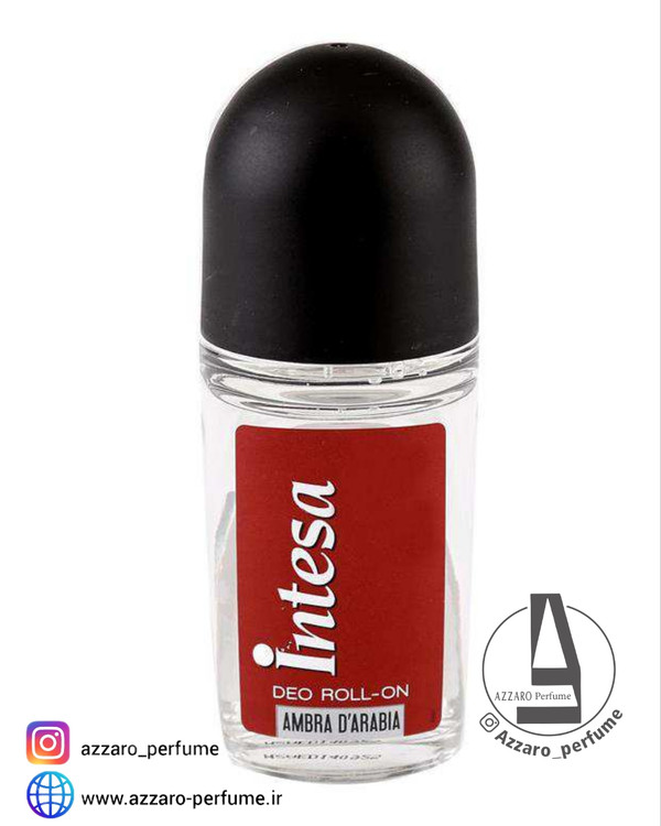مام رول ضد تعریق مردانه اینتسا مدل Ambra d Arabia حجم 50 میل اورجینال-فروشگاه اینترنتی آرایشی بهداشتی آزارو