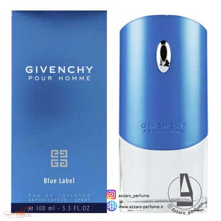 ادکلن جیوانچی پور هوم بلو لیبل حجم 100 میل-فروشگاه اینترنتی آرایشی بهداشتی آزارو در شیراز