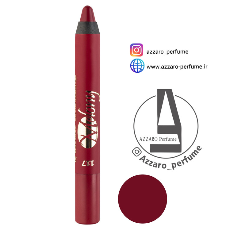 رژ لب مدادی crazy cool ملونی شماره 117-فروشگاه اینترنتی آرایشی بهداشتی آزارو