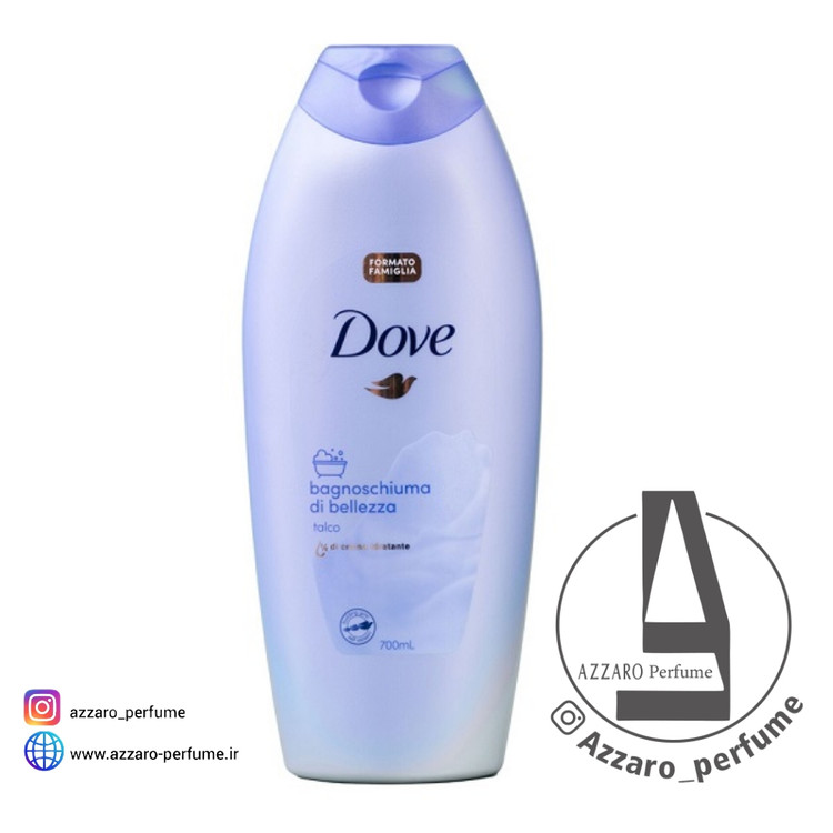شامپو بدن داو ( DOVe ) حاوی پودر Talco حجم 700 میل-فروشگاه اینترنتی آرایشی بهداشتی آزارو