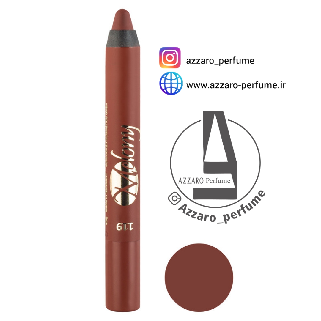 رژ لب مدادی ملونی مدل Crazy Cool شماره 119-فروشگاه اینترنتی آرایشی بهداشتی آزارو