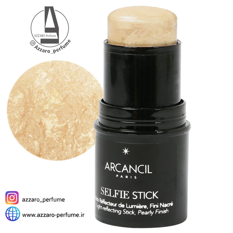 استیک هایلایتر آرکانسیل مدل Selfie Stick شماره 002-فروشگاه اینترنتی آرایشی بهداشتی آزارو