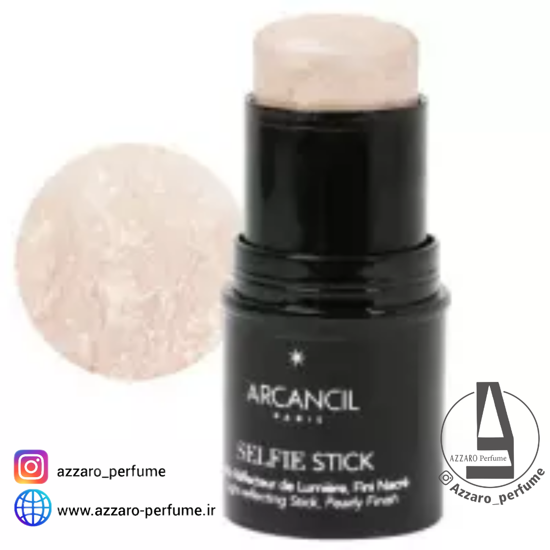 استیک هایلایتر آرکانسیل مدل Selfie Stick شماره 001-فروشگاه اینترنتی آرایشی بهداشتی آزارو