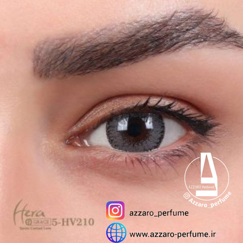 لنز چشم سالانه هرا رنگ طوسی متوسط شماره HV210-فروشگاه اینترنتی آرایشی بهداشتی آزارو