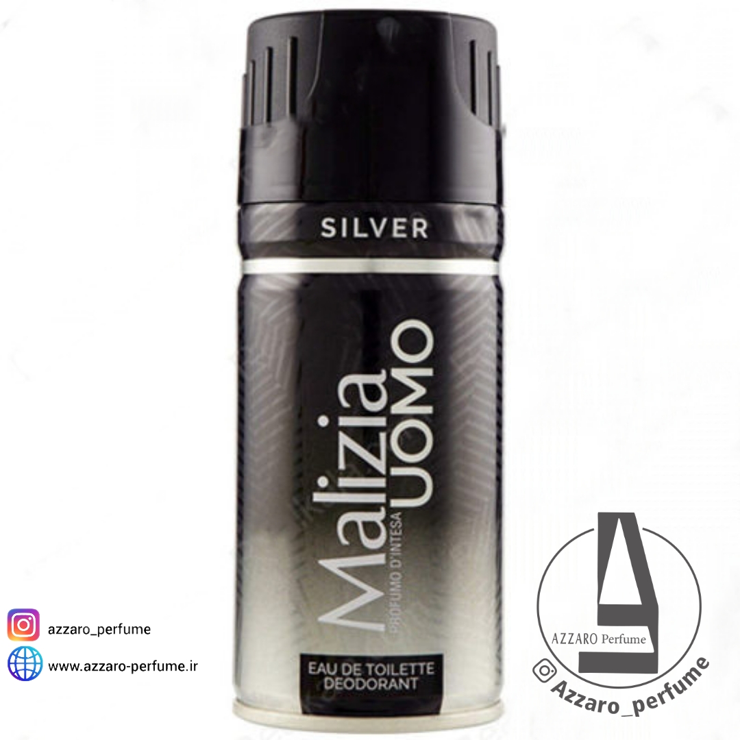 اسپری مالیزیا یومو مدل سیلور حجم 150 میل-فروشگاه اینترنتی آرایشی بهداشتی آزارو
