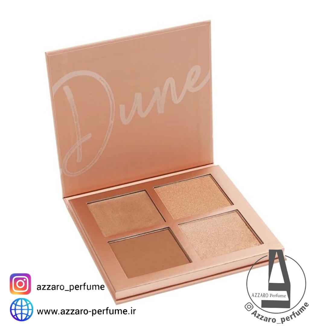 پالت 4 رنگ کانتور و هایلایتر شیگلم رنگ Dune_فروشگاه اینترنتی آرایشی بهداشتی آزارو در شیراز