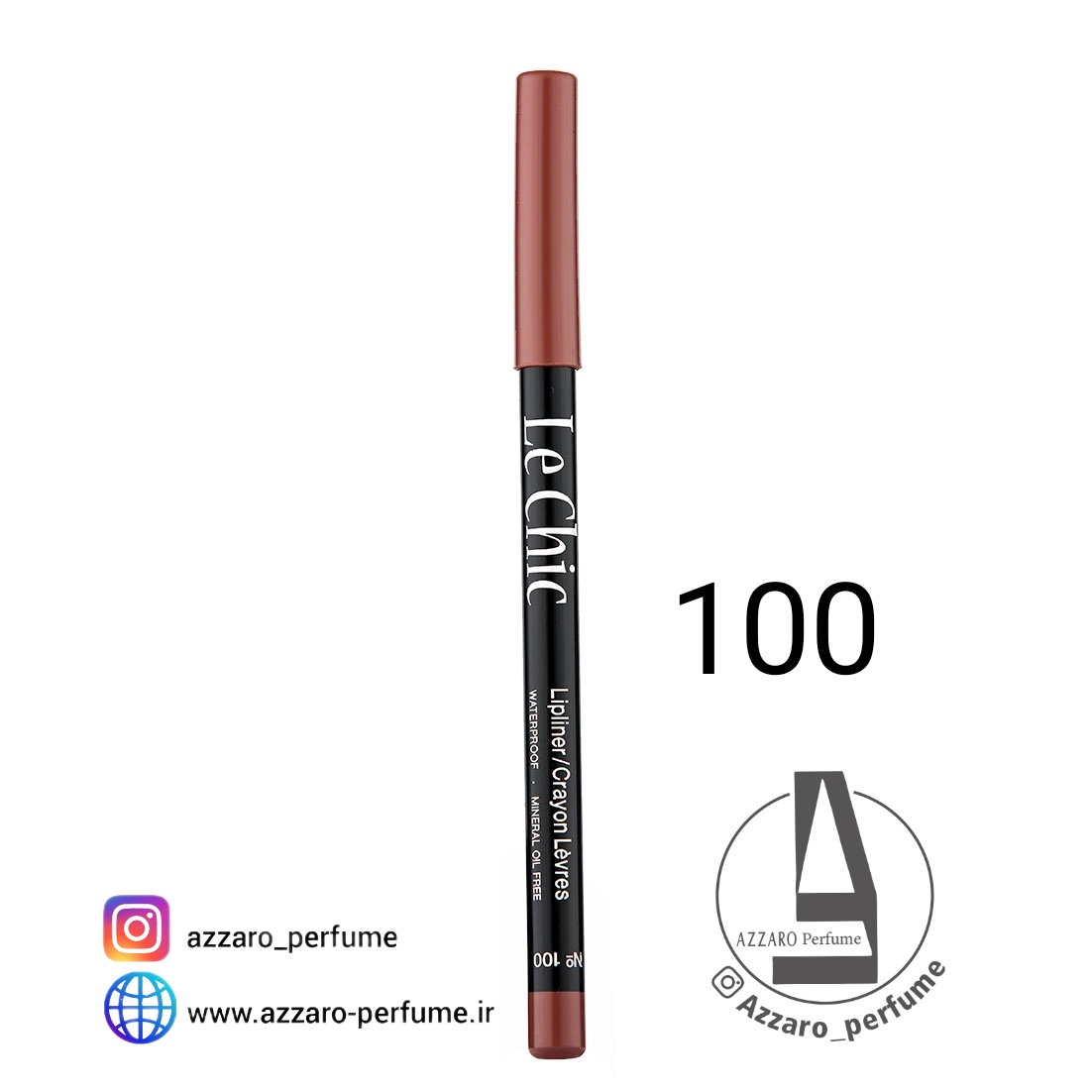 مداد لب چوبی لچیک شماره 100-فروشگاه اینترنتی آرایشی بهداشتی آزارو