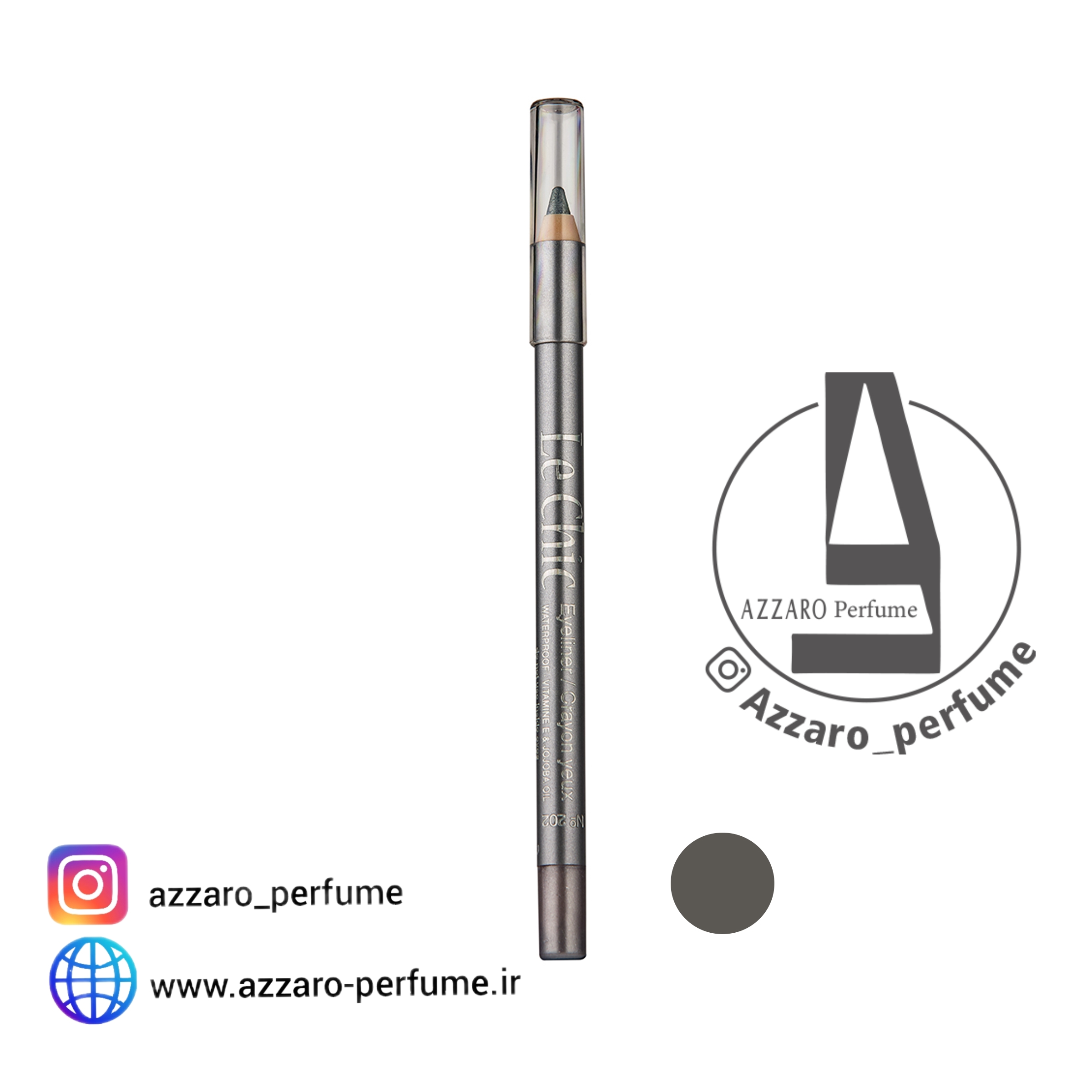 مداد چشم نقره ای بادوام لچیک شماره 202-فروشگاه اینترنتی آرایشی بهداشتی آزارو در شیراز