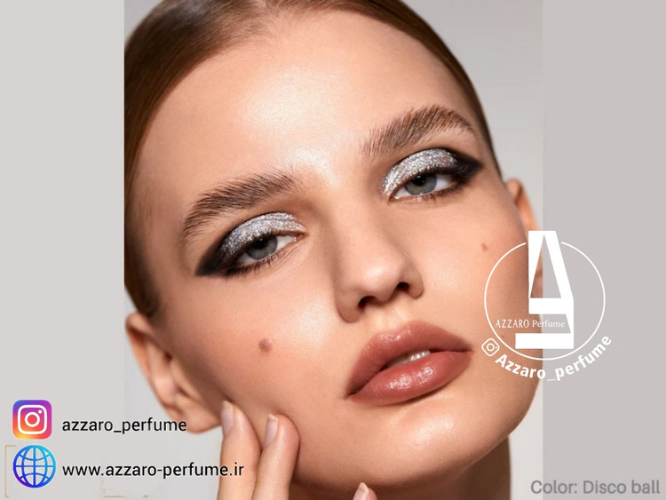 سایه و خط چشم گلیتر مایع شیگلم رنگ نقره ای-فروشگاه اینترنتی آرایشی بهداشتی آزارو
