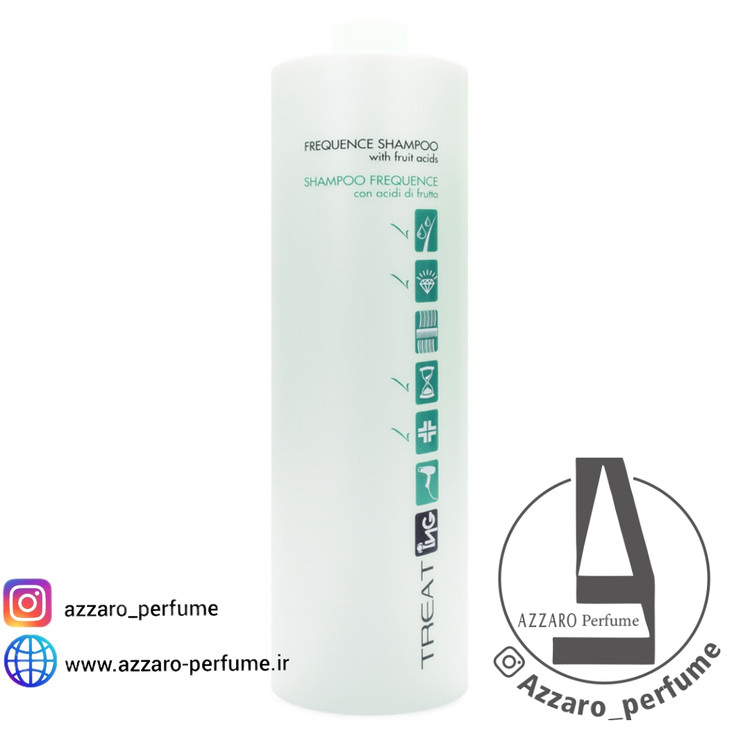 شامپو بازسازی کننده مو آی ان جی مدل Frequence حجم 1000 میلی لیتر-فروشگاه اینترنتی آرایشی بهداشتی آزارو