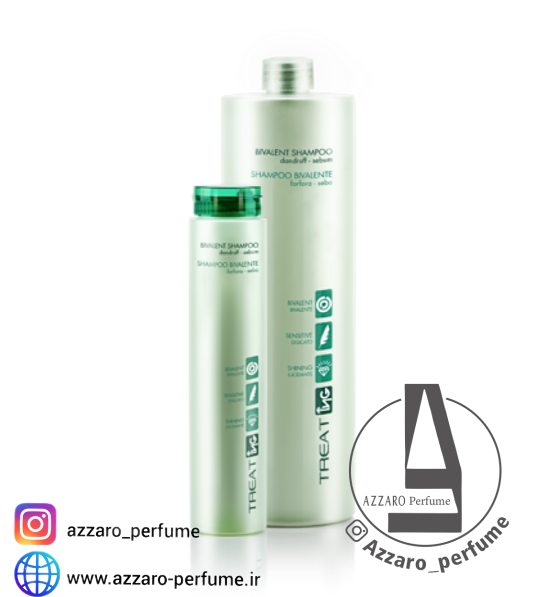 شامپو ضد شوره و مناسب موی چرب آی ان جی 1000 میل-فروشگاه اینترنتی آرایشی بهداشتی آزارو