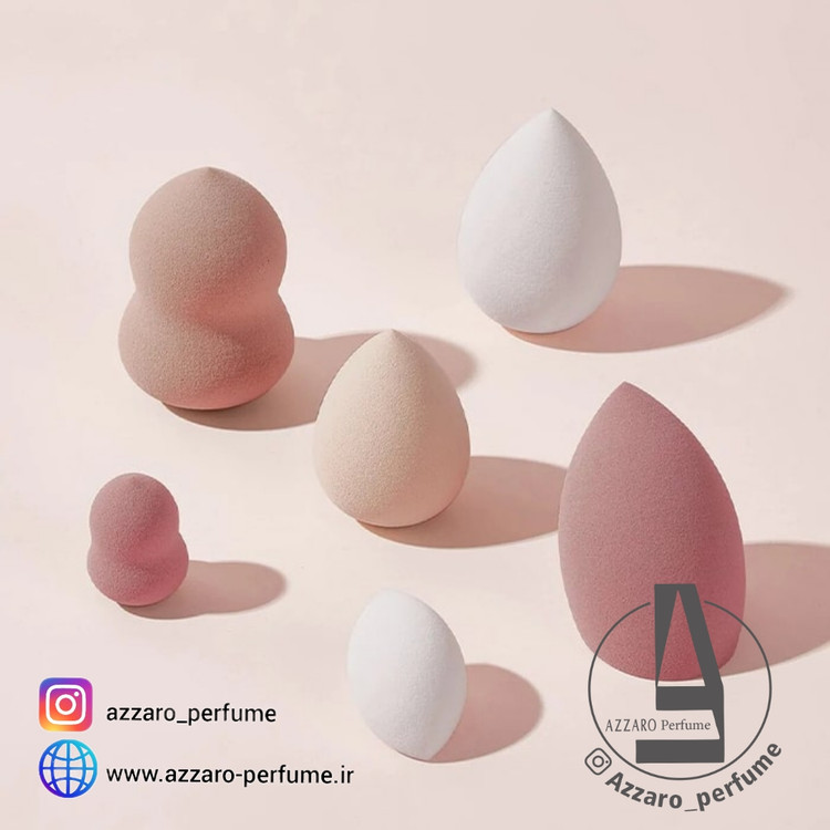 ست 6 عددی قهوای اسفنج شیگلم-فروشگاه اینترنتی آرایشی بهداشتی آزارو