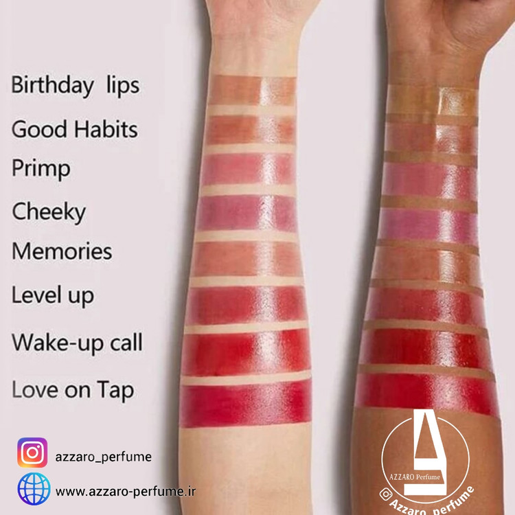 تینت لب شیگلم رنگ cheeky_فروشگاه اینترنتی آرایشی بهداشتی آزارودر شیراز